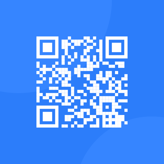 QR code to link Frontend Mentor website.